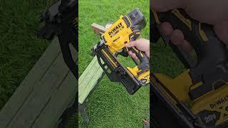 DEWALT’s new framing nailer first test #shorts #dewalt