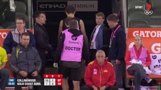 Darcy Moore injures hamstring - AFL