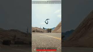 PUBG - Glider vs Van (both manage to fly!)