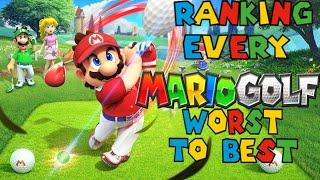 Ranking Every Mario Golf Game WORST To BEST (Top 7 Mario Golf Games)