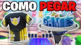 NOVO EVENTO THE GAMES! COMO PEGAR ITENS GRATIS e CAMISETA EXCLUSIVA!! Roblox