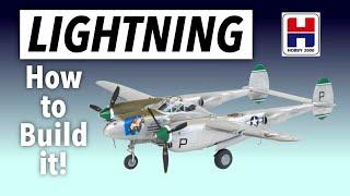 HOBBY 2000 P-38 LIGHTNING - how to build it!