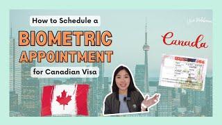 How to Schedule a Biometric Appointment for CANADIAN Visa Application | Vien Mlbnn