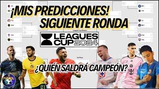 PREDICCIONES Fase ELIMINACIÓN DIRECTA / Leagues Cup 2024 ¿Quién Será CAMPEÓN?