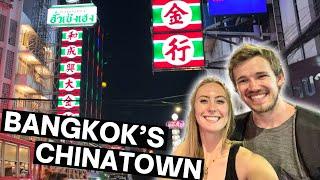 TOO MUCH FOOD to Try in Chinatown | Thailand Travel Vlog