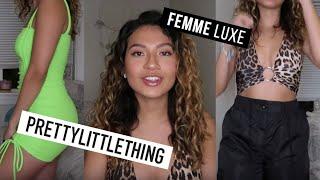 TRY ON HAUL FT. PRETTYLITTLETHING, FEMMELUXE AND OFF-WHITE