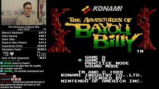(20:37) The Adventures of Bayou Billy any% speedrun