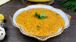 طبخ العدس بالطريقة الباكستانية طبخة سهلة اقتصادية لذيذة | Pakistani lentil Dal/Dhal Soup Recipe