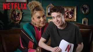 Umbrella Academy's Elliot Page & Emmy Raver-Lampman Chat Virgos, Tattoos, and Family | Netflix