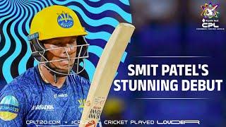 Smit Patel Hits a BRILLIANT Score on Debut! | CPL Memories