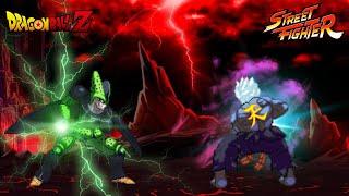 Perfect Cell vs Oni - Dragon Ball Z X Street Fighter