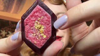 Tasting Edible Crystals!  Wishing Star Box  from Misaky Tokyo (ASMR taste test)