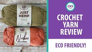 Hemp and Nuboo Yarn Review!