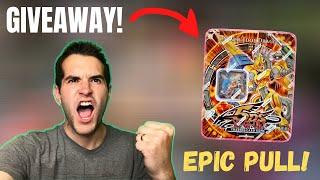 EPIC 2009 POWER TOOL DRAGON TIN Yugioh Cards Opening & BIG GIVEAWAY!