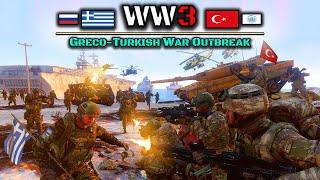 The Battle of Cyprus | Greece vs Türkiye | ArmA 3 World War 3 Machinima