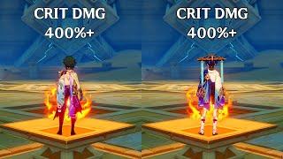 C0 Xiao vs C0 Wanderer (400% Crit DMG) - Who is the Strongest?