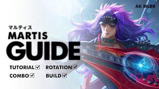 CARA MAIN MARTIS DI SEASON INI, BUILD MARTIS TERSAKIT + ROTASI & EMBLEM | GAMEPLAY MARTIS TERBARU