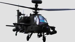 APACHE AH-64E | EXTREME LOW PASS | RNLAF | TAC BLAZE 2024