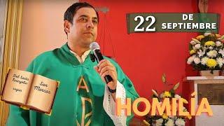 EVANGELIO DE HOY domingo 22 de septiembre del 2024 - Padre Arturo Cornejo