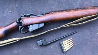 Stevens-Savage Lee Enfield No4 Mk1 (.303 British) History & Shooting Demo