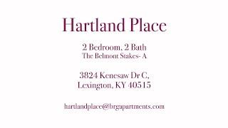 Hartland Place - Classic Belmont Stakes A - 2 Bedroom 2 Bath 1,008SqFt Model/Leasing Office