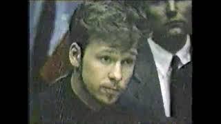 Donnie Wahlberg - Channel 3 Louisville - Arson Inside the Court Room (Vintage)