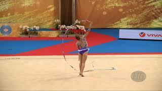 IVANOVA Julija (LTU) - 2018 Rhythmic Worlds, Sofia (BUL) - Qualifications Ribbon