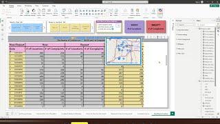 Power BI ️| Find New & Repeat | Create Calculated Column | Simple  Method  |  Stunning Report Page