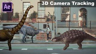 3D Camera Tracking using After Effects. Composite 3D Render in Video.