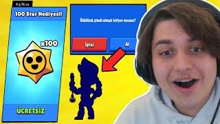 100 STAR HEDİYESİ VE EFSANEVİ VEREN YENİ LİNK! Brawl Stars