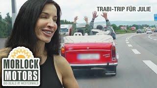 Überraschung! Julies Trabi-Ausfahrt auf der Autobahn! | Morlock Motors