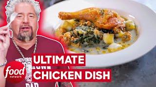 Guy Fieri Tastes The Ultimate Chicken & Gnudi In Redmond | Diners, Drive-Ins & Dives