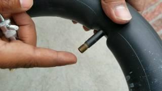 How to remove a Bicycle Tube Valve Stem Core DIY