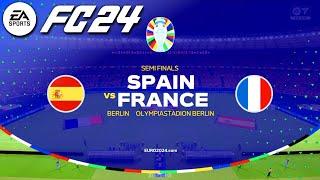 EA FC 24 - Spain vs. France | EURO 2024 Semi-Final