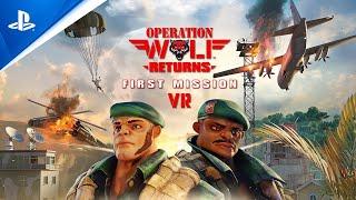 Operation Wolf Returns: First Mission VR - They Are Back! | PS VR2 Games