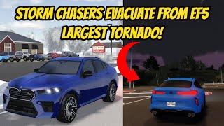 Greenville, Wisc Roblox l MASSIVE Tornado Storm Chasers EVACUATE CITY Roleplay