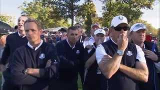 Martin Kaymer's Ryder Cup-clinching putt at 2012 Ryder Cup