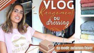 VLOG : On range le dressing en mode automne  ! Organisation, rangement complet et ventes Vinted