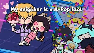 My neighbor is a K-Pop Idol | Toca Sad Story | Toca Life World | Toca Boca