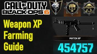 Black Ops 6 weapon leveling guide, fastest weapon xp farm