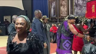 Maame Serwaa Adu Tutu and family father’s funeral in Maryland