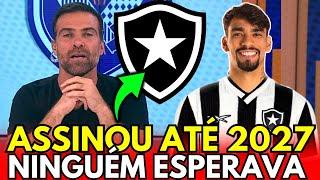 URGENTE! VAI JOGAR NO BOTAFOGO! FOI CONFIRMADO REFORÇO É NOSSO! ÚLTIMAS NOTÍCIAS DO BOTAFOGO!