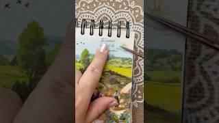 ASMR Art Journal/ Slow Living in a Cottage Garden #artjournal #scrapbook #creativejournaling