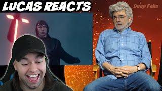 George Lucas Reacts to Episode 9 Trailer- Deepfake Reaction