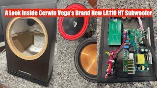 A Look Inside The Brand New Cerwin Vega LA110 Home Theater Subwoofer