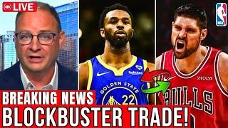 URGENT BOMB! Warriors Trading Wiggins In BIG TRADE With The Bulls For Nikola Vucevic! WARRIORS NEWS