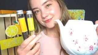 ASMR Sleepy Tea Cafe & Shop Role Play! Glass Sounds, Tapping, Soft Spoken Ear To Ear