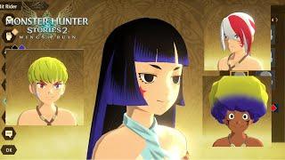 Character Creation in Monster Hunter Stories 2