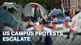 US intensifies crackdown on pro-Palestine student protests