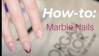 Nail Art Tutorial: How to Create a Marble Manicure